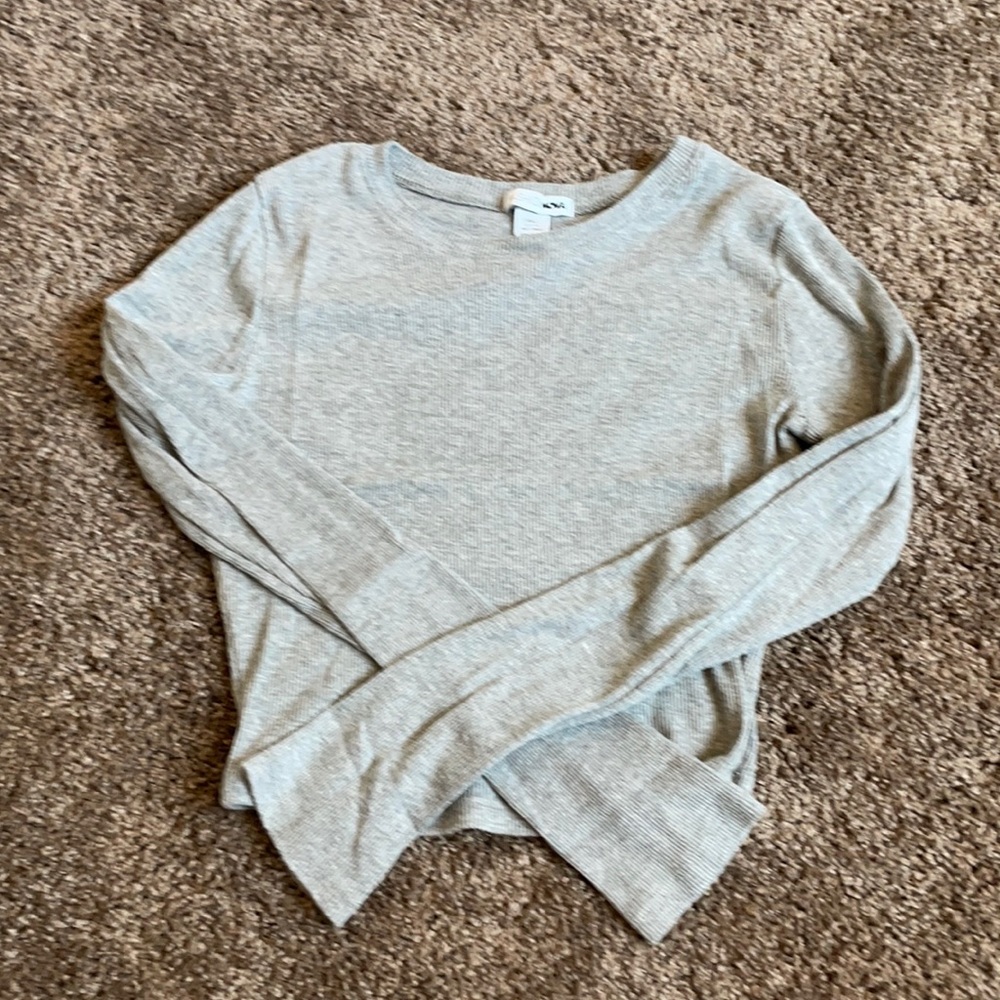 Basic grey long sleeve